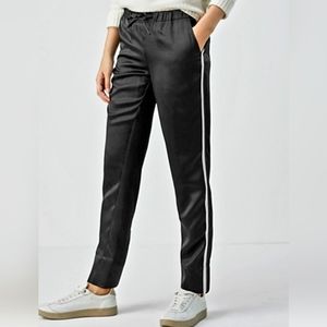 Pure Collection Satin Trouser Black UK Sz-14 US Sz-8/10